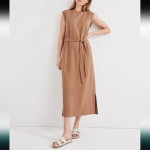 Women's Haven Well Within Size S Interlock Cap Sleeve Midi Dress